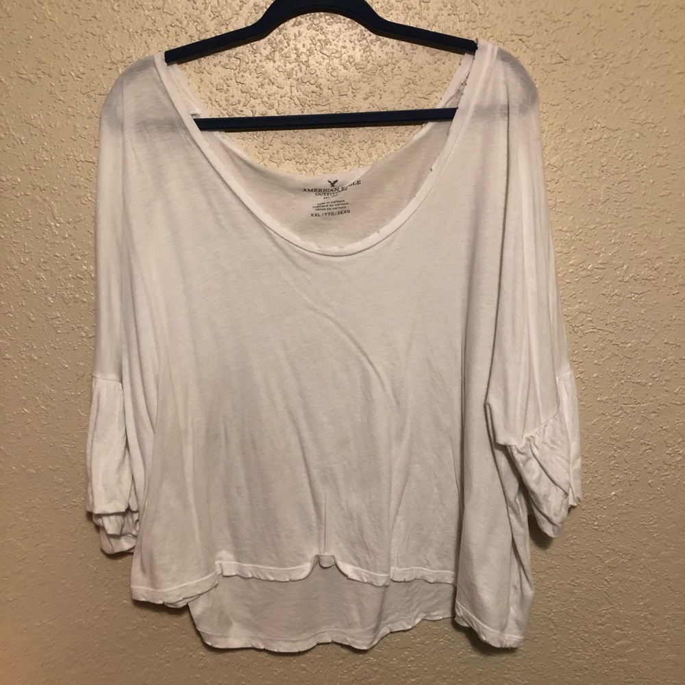 White American Eagle Top